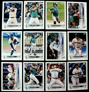 2022 Topps Series 1&2 Seattle Mariners Team Set Flexen Haniger Seager Kelenic 23 - Imagen 1 de 2