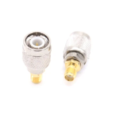 1PC TNC Male Plug to SMA Female Jack RF Adapter Connector Coaxial Convertor - Image 1 of 3