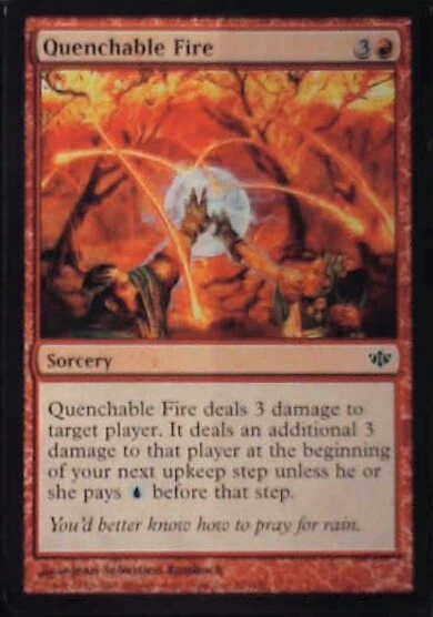 Quenchable Fire - Conflux: #70, Magic: The Gathering Lp R96 - Image 1 of 1