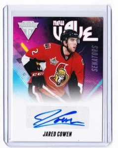 Autógrafos Panini Titanium New Wave #22 Jared Cowen Ottawa Senator 11-12 2011-12 - Imagen 1 de 1