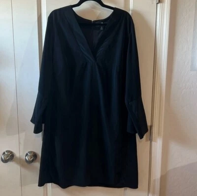 Amanda Uprichard Classic Black Dress Women’s Sz 1X  - Image 1 of 4