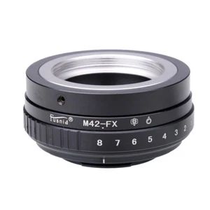 Tilt Shift Adapter for M42 Lens to Fujifilm Fuji FX Cameras XPro1 XPro1 XT2 XA3 - Picture 1 of 4