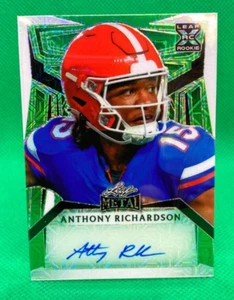 2023 Leaf Metal Anthony Richardson RC Auto #1/1 - Bild 1 von 2