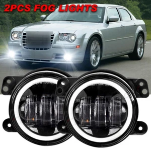 Par de luces antiniebla de parachoques de lentes transparentes para Chrysler 300 2005-2010 - Imagen 1 de 13