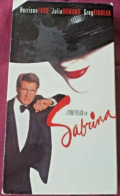 SABRINA 1995 VHS Harrison Ford, Julia Ormond, Gregg Kinnear PG Romance Foto 1 de 2