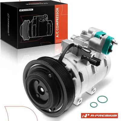 Compresor de aire acondicionado con embrague para Kia Optima 2001-2006 Hyundai Sonata 1999-2005 2,5 L Foto 1 de 4