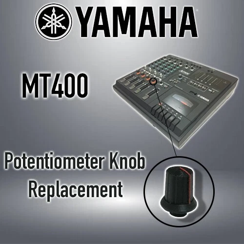 Yamaha MT400 Potentiometer Knob Cap Replacement Part - Image 1 of 3