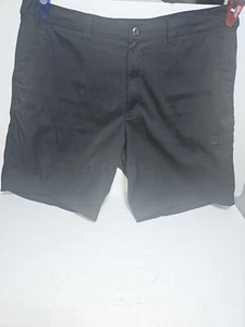 GSX Gander Mountain Shorts Black Flat Front Athletic Fish Hiking Size 38 NWOT - Picture 1 of 11