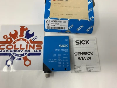 Sick WTA24-P5201S05 Proximity Sensor Distance Detector Module Optic Electronic - Image 1 of 4