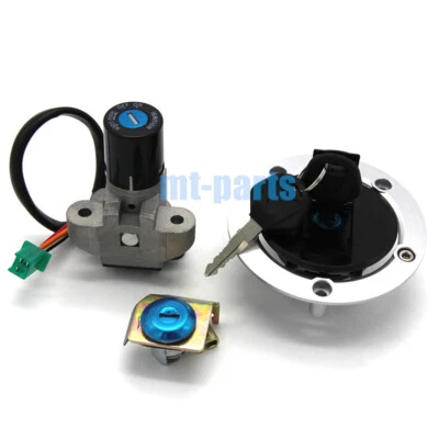 Fuel Gas Cap Ignition Key Switch Seat Lock for Suzuki GW250 Inazuma 2014 15-2017 - Image 1 of 4