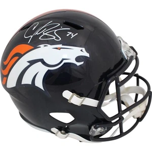 Champ Bailey Autographed/Signed Denver Broncos TB 97-23 F/S Helmet Beckett 32845 - Picture 1 of 5