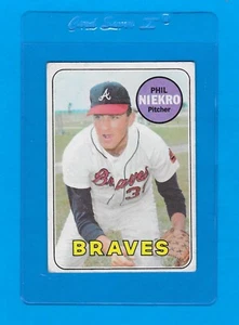 1969 TOPPS #355 PHIL NIEKRO Atlanta Braves - HOF (EX-MT) - Picture 1 of 2