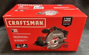 New Sealed Craftsman V20 Lithium Ion Cordless 6-1/2" Circular Saw Tool Only -NIB - Picture 1 of 5