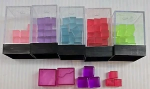 Transformers Energon Cube Lot Of 92 Pink, Purple, Blue, Red, Green - Picture 1 of 2