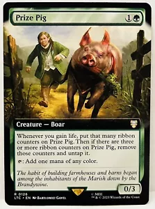 Prize Pig #126- Extended Art-Commander: LTR: Tales of Middle-earth-Regular-NM - Picture 1 of 2