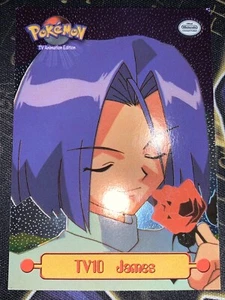 James TV10 Holo Foil 1999 Pokemon - Topps Series 1 - TV Animation Edition - LP - Picture 1 of 7