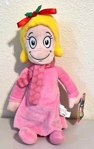 Dr. Seuss The Grinch Stole Christmas CINDY LOU WHO Stuffed Plush Doll 15" NWT - Picture 1 of 6
