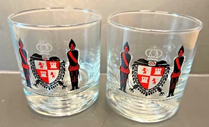 Vintage PRESIDIO OFFICERS' CLUB San Francisco Cocktail / Whiskey Glasses (2) - Picture 1 of 4