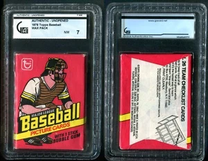 GAI 7 1978 Topps Pack #36 Eddie Murray #707 Paul Molitor Alan Trammell RC? - Imagen 1 de 1