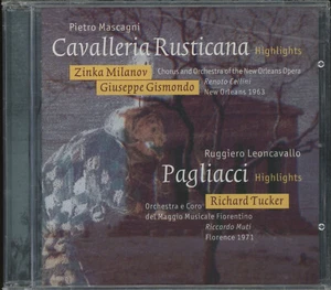 Mascagni: Cavalleria Rusticana Highlights; Pagliacci Highlights; Milanov, Tucker - Foto 1 di 2