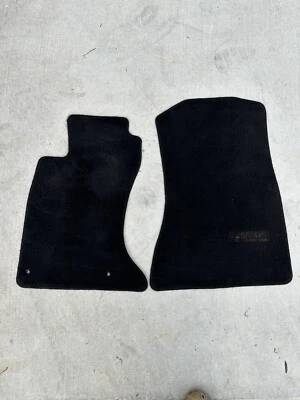 Juego alfombrillas delanteras negras para conductor izquierdo derecho Lexus Is IS250 IS350 2006-2013 OEM Foto 1 de 4