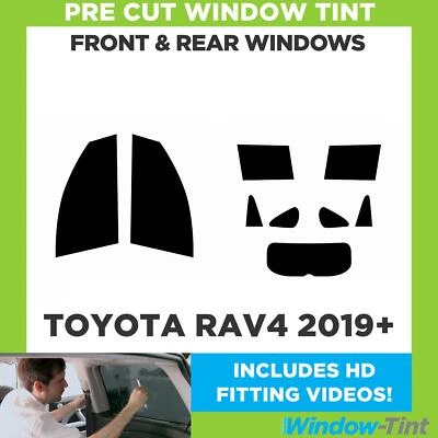 For Toyota Rav4 2019+ Pre Cut Window Tint Full Front & Rear - Image 1 of 4