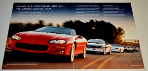 2001 Chevy Camaro Z/28 Original Dealer Advertisement Print Ad 01 z28 Pace Car - Picture 1 of 1