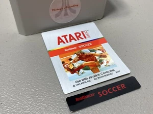 RealSports Fußball (Atari 2600) Ersatzetikett - Bild 1 von 1