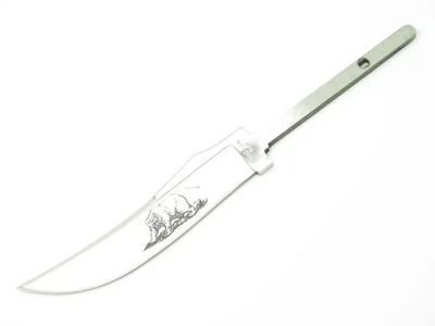 Vtg 1990 Case XX Kodiak 6" Fixed Hunting Knife Making Blade Blank - Image 1 of 4