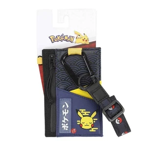 Cartera Pokémon Pikachu Mosquetón Cordón ¡NUEVA! - Imagen 1 de 11