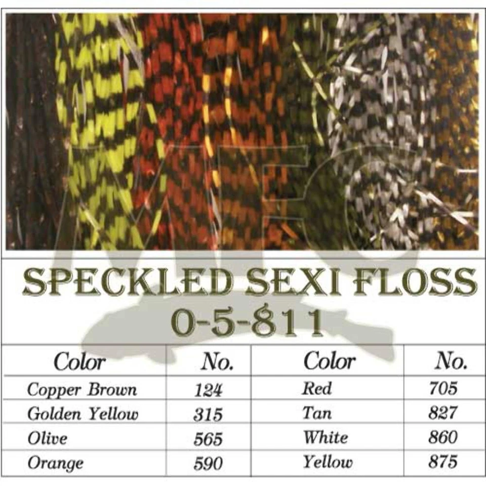 Montana Fly Company (MFC) Barred Sexi-Floss