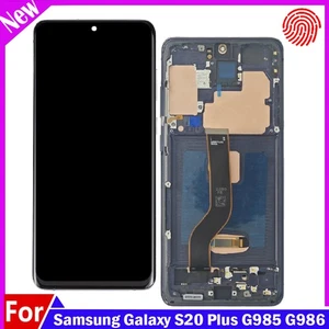 Per Samsung Galaxy S20 Plus SM-G985 SM-G986U Display OLED LCD Touch Screen + Frame - Foto 1 di 6
