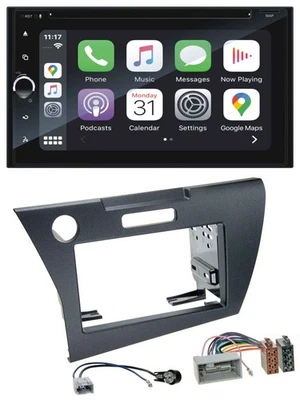 Blaupunkt 2DIN Bluetooth DAB USB DVD MP3 Autoradio für Honda CR-Z (ab 2010) - Bild 1 von 4