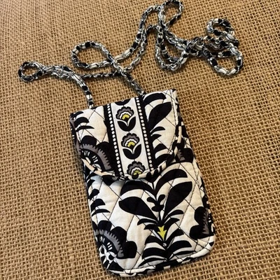 Vera Bradley Teléfono Celular/Gafas Bandolera Cadena Correa Mini Hipster Citrón Bolsa Foto 1 de 4