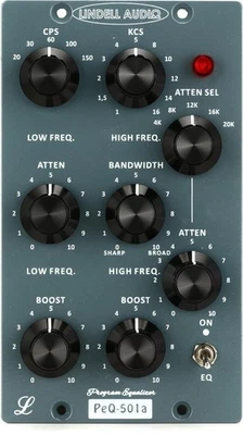 Lindell Audio PEQ-501a 500 Series Retro 2-band Program Equalizer - Image 1 of 4