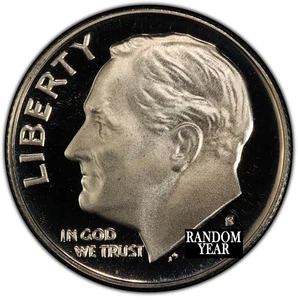 United States *GEM* Proof Roosevelt Dime ***GEM PROOF CLAD DIME*** - Picture 1 of 1