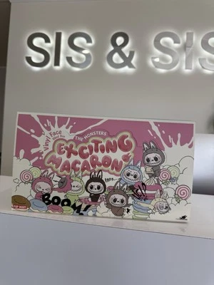 US-LABUBU Exciting Macaron The Monsters- Whole Set-6 Single Blind Box Authentic - Image 1 of 4