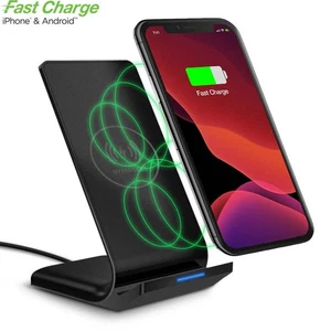 Hypergear 10W Wireless Fast Charging Stand - Black - Picture 1 of 3