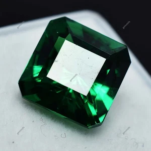 Granate Verde Natural Calidad A+ Corte Cuadrado 9.00 Ct CERTIFICADO Piedra Preciosa Suelta - Imagen 1 de 8