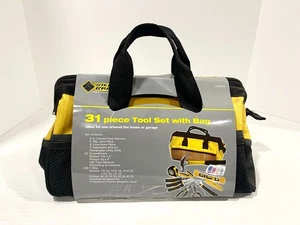 NEW - Steel Grip 31 Piece Tool Set with Bag, DR76581 - Picture 1 of 6