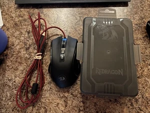 Red Dragon Wired 7200 DPI Optical RGB Griffin Gaming Mouse M602A-RGB - Picture 1 of 4