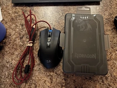 Red Dragon Wired 7200 DPI Optical RGB Griffin Gaming Mouse M602A-RGB - Image 1 of 4