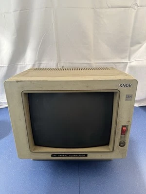 Vintage IBM 3180 Terminal CRT Monitor  | FOR PARTS - Image 1 of 4