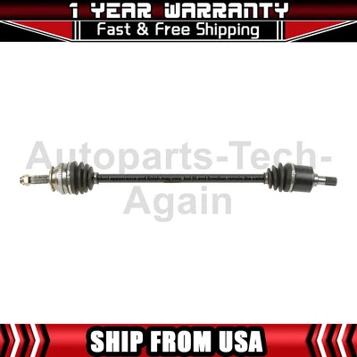 1 eixo dianteiro direito CV Cardone compatível com 2001-2004 Hyundai Santa Fe - Imagem 1 de 4