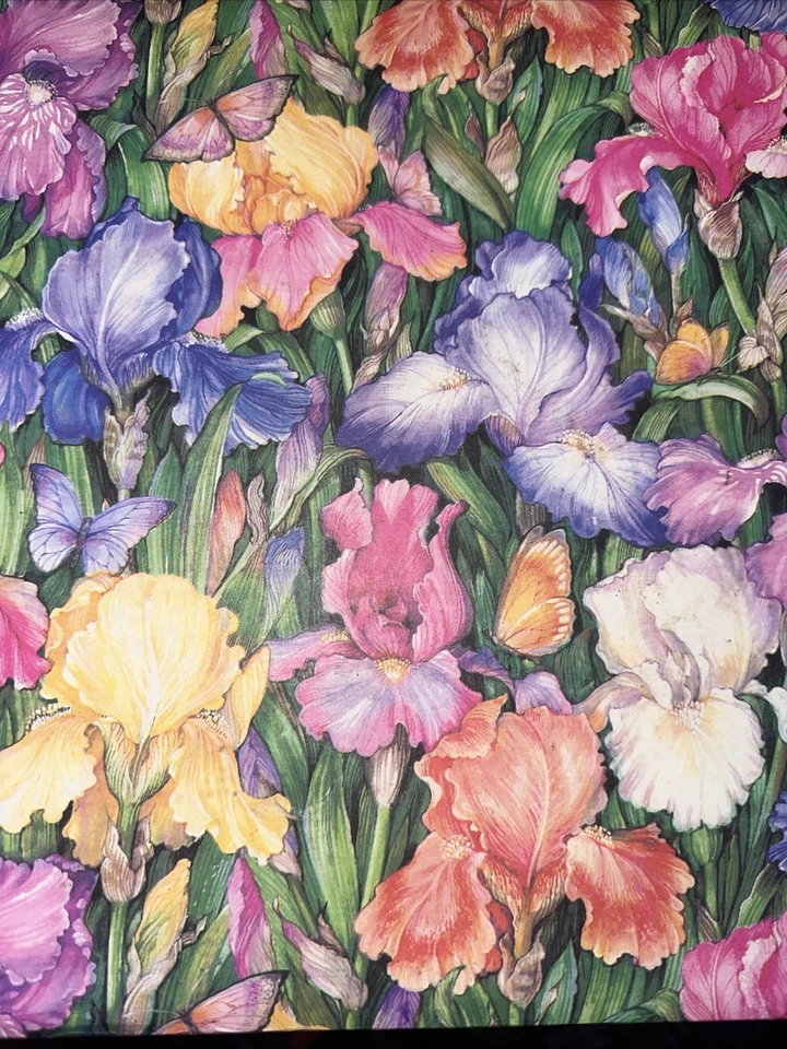 复古花卉先锋相册 100 插槽可容纳 100 张图片 — 第 1/4 张图片