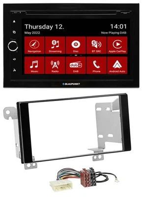 Blaupunkt MP3 DVD Bluetooth DAB 2DIN USB Autoradio für Subaru Forester Impreza X - Bild 1 von 4