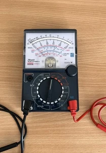Multímetro Analógico Voltios CC Corriente AC/DC Voltaje Ohm Probador Medidor con Sonda de Prueba - Imagen 1 de 4
