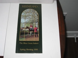 1990 Keeneland Programm 66. Auflage der Bluegrass Einsätze - Bild 1 von 8