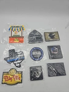 Tactical Morale Patches Lot Of 9 Hunting Military Law Enforcement Shot Show - Picture 1 of 6
