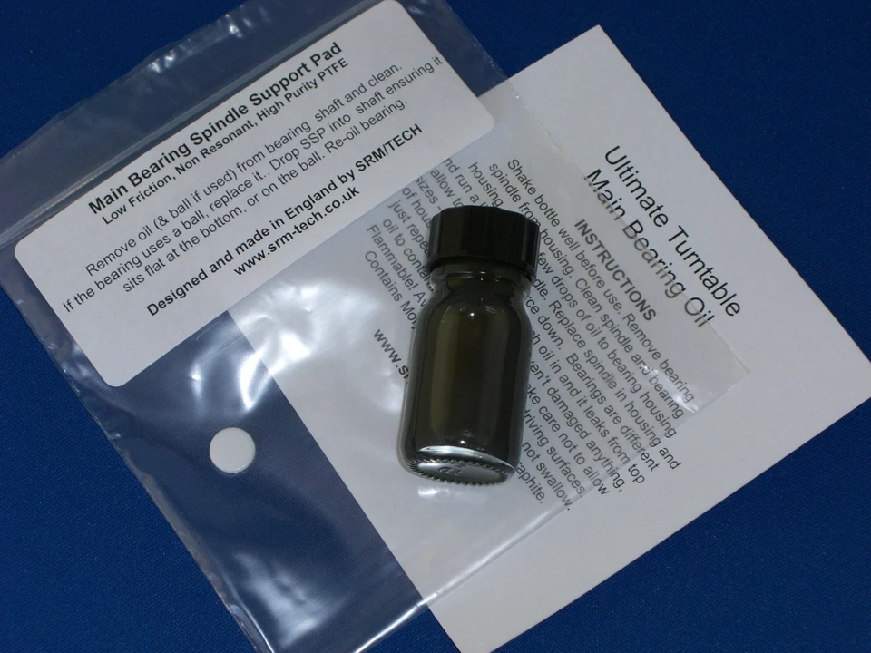 SRM TECH MAIN BEARING SPINDLE SUPPORT PAD - Reduces bearing noise in turntables! - Image 1 of 1